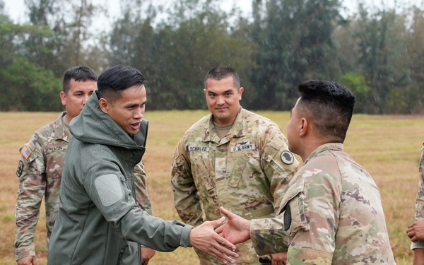 State Partnership Program Rotary Wing Key Leader Engagement in Hawai‘i