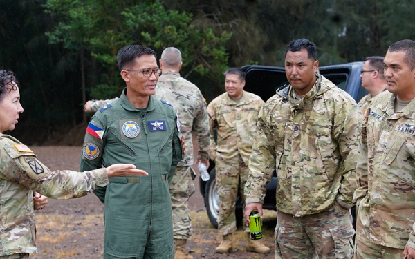 State Partnership Program Rotary Wing Key Leader Engagement in Hawai‘i