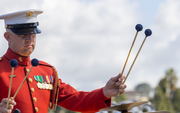 Battle Color Detachment at MCRD San Diego
