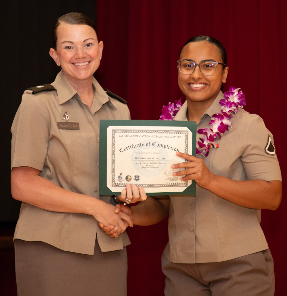 68F Physical Therapy Specialist Phase II Graduation