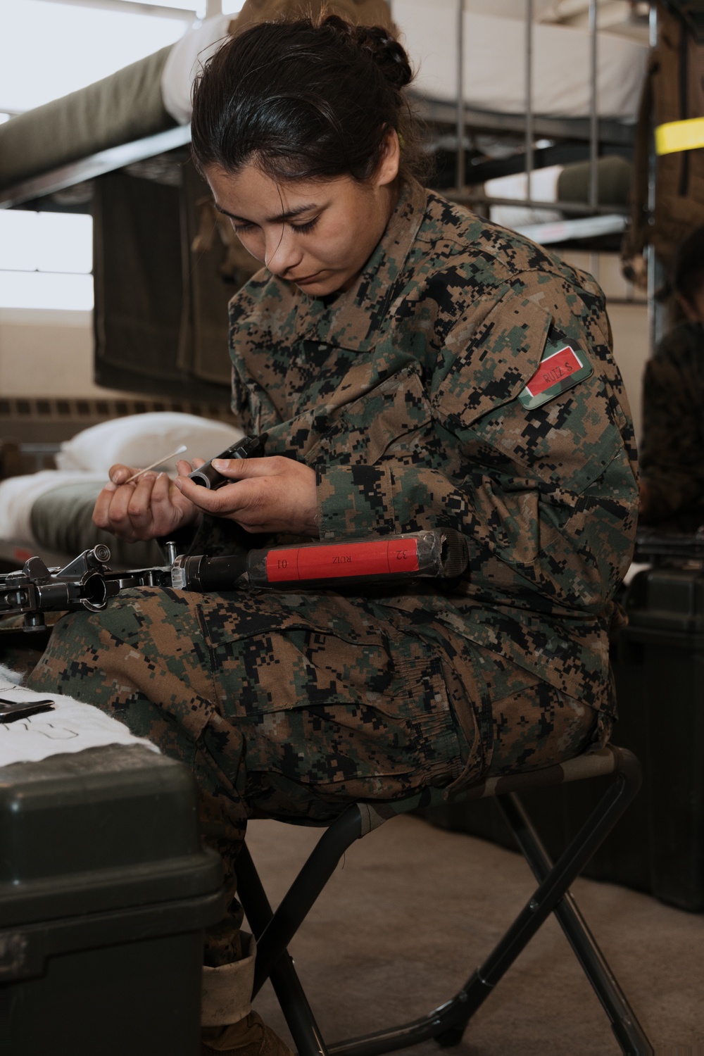 Alpha Company Weapons Maintenance