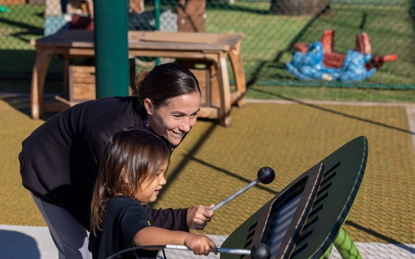 PMRF's Child Development Center Opens Two New Playgrounds