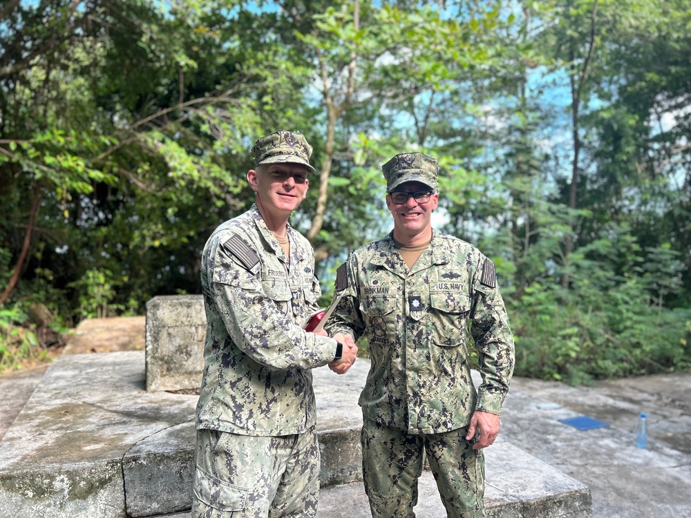 BU1 Fredericks' Reenlistment!
