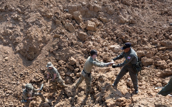 US, Thai Forces clear munitions, strengthen ties