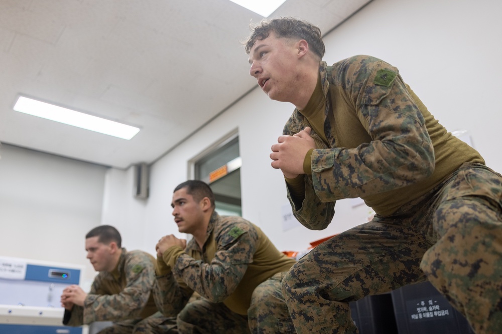 4th Marine Regiment conducts Physical Training and Classes during KMEP 25.1