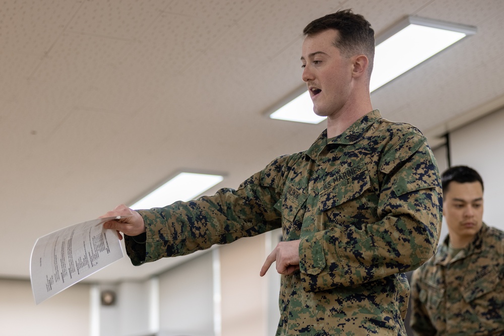 4th Marine Regiment conducts Physical Training and Classes during KMEP 25.1