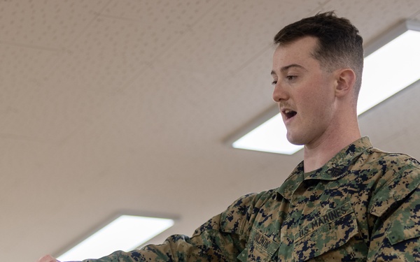 4th Marine Regiment conducts Physical Training and Classes during KMEP 25.1