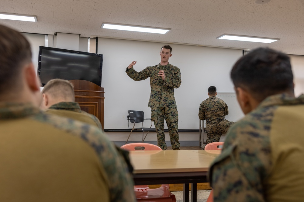 4th Marine Regiment conducts Physical Training and Classes during KMEP 25.1