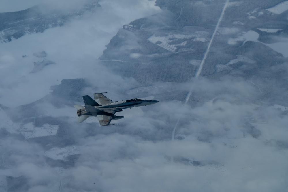 B-52H Stratofortress joins formation during BTF 25-2