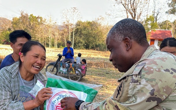 Cobra Gold 25 | Royal Thai Army, U.S. civil affairs team humanitarian assistance donation