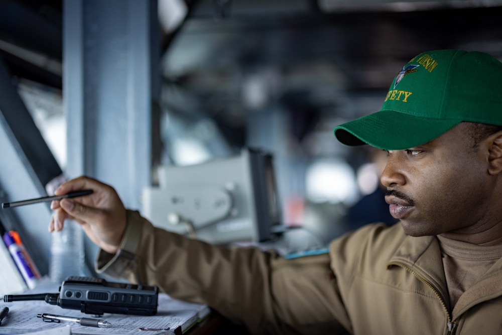 USS Carl Vinson (CVN 70) Conducts Routine Operations in the Sea of Japan