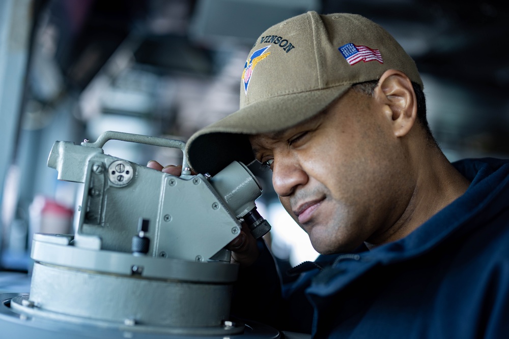 USS Carl Vinson (CVN 70) Conducts Routine Operations in the Sea of Japan