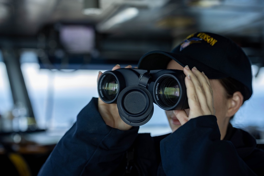 USS Carl Vinson (CVN 70) Conducts Routine Operations in the Sea of Japan