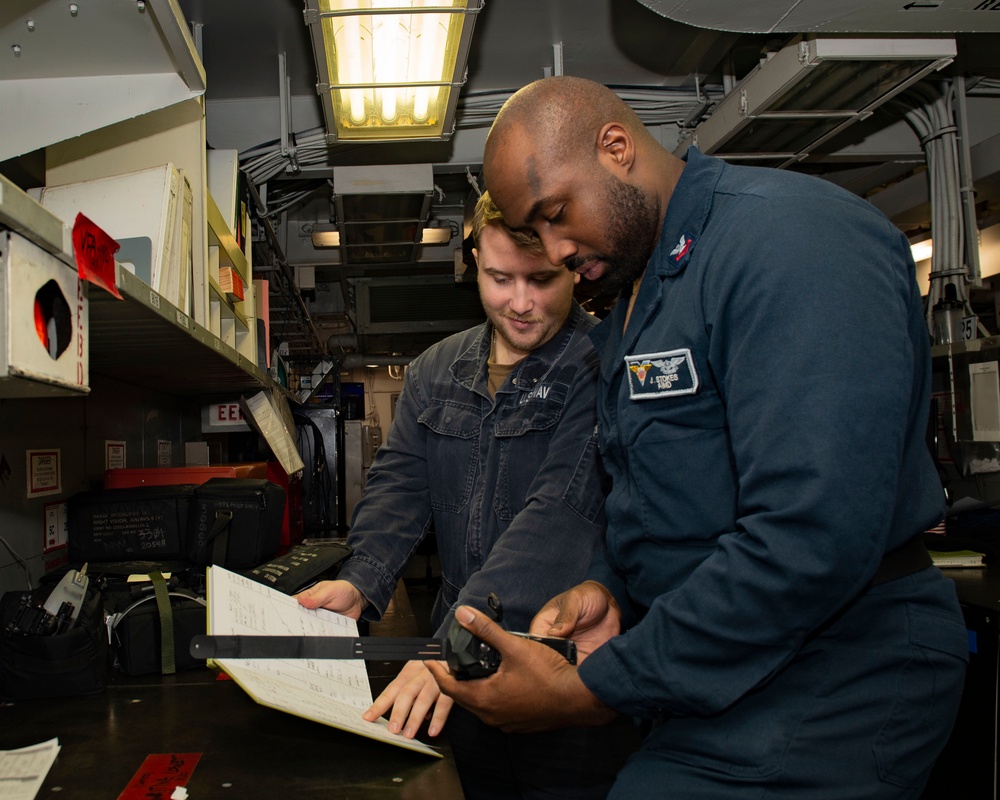 USS Carl Vinson (CVN 70) Conducts Routine Operations in the Sea of Japan