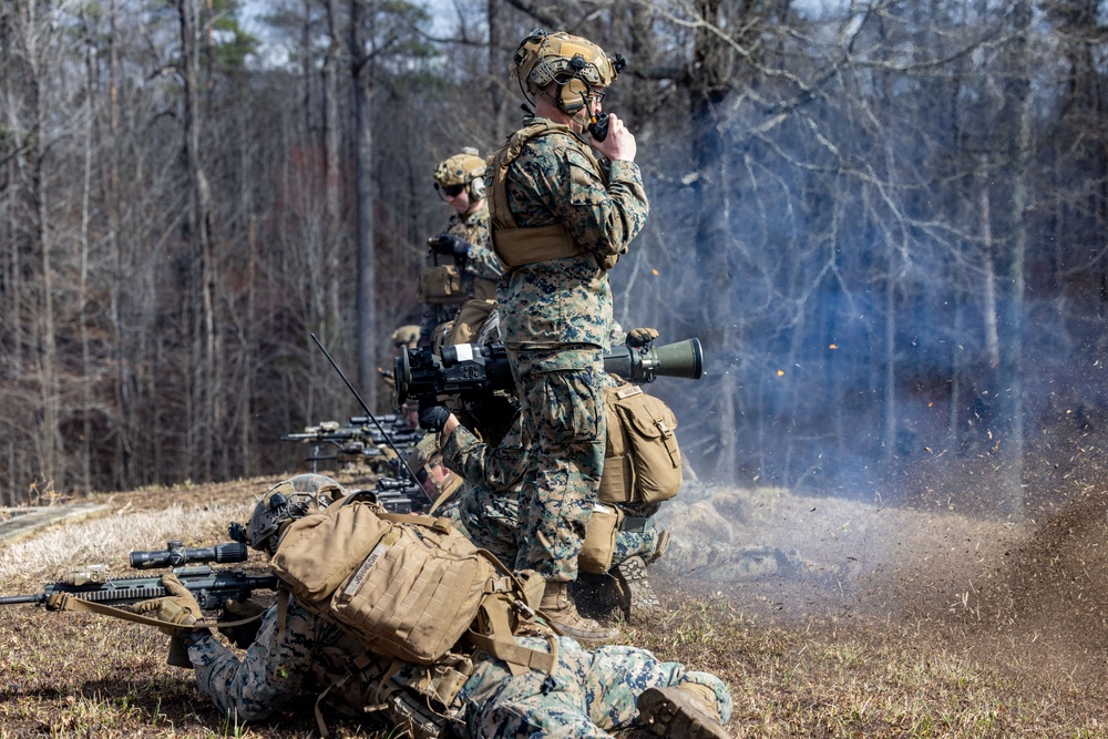 RUT Live Fire Attack Drills