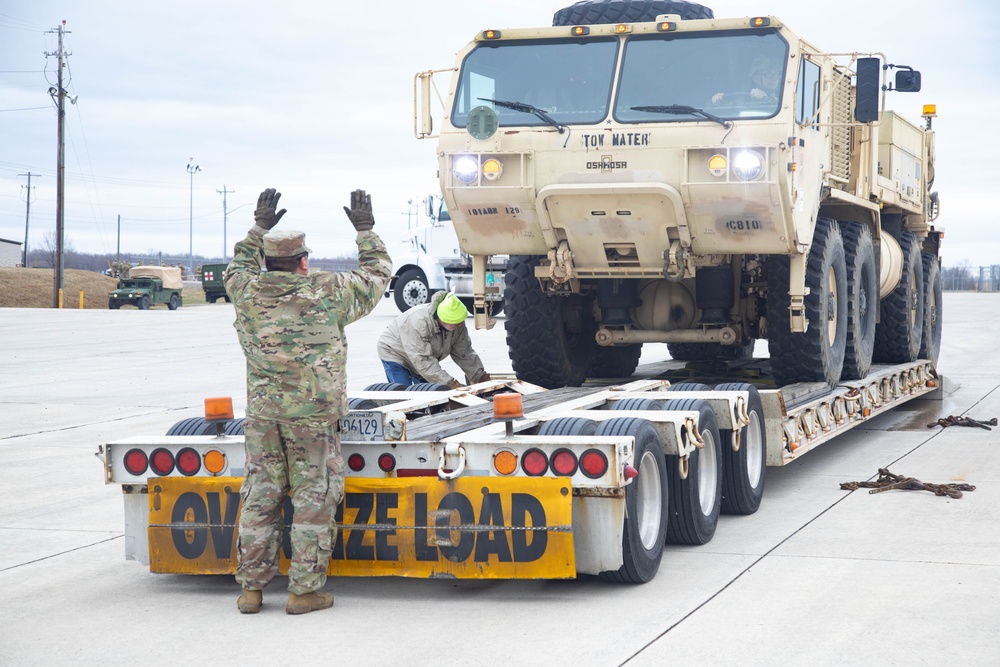 101st Division Sustainment Brigade prepare to deploy in support of southern border mission