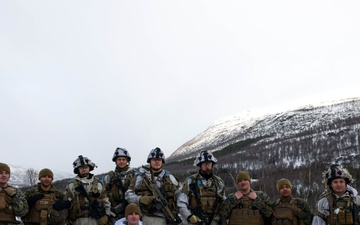 U.S., Allied forces present military equipment display for media in Norway during exercise