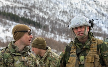 U.S. Army MLRS battalion, Allied militaries conduct static display for external media during exercise in Norway