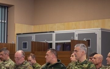 Headquarters Multinational Corps South-East conduct working groups during Loyal Leda 2025