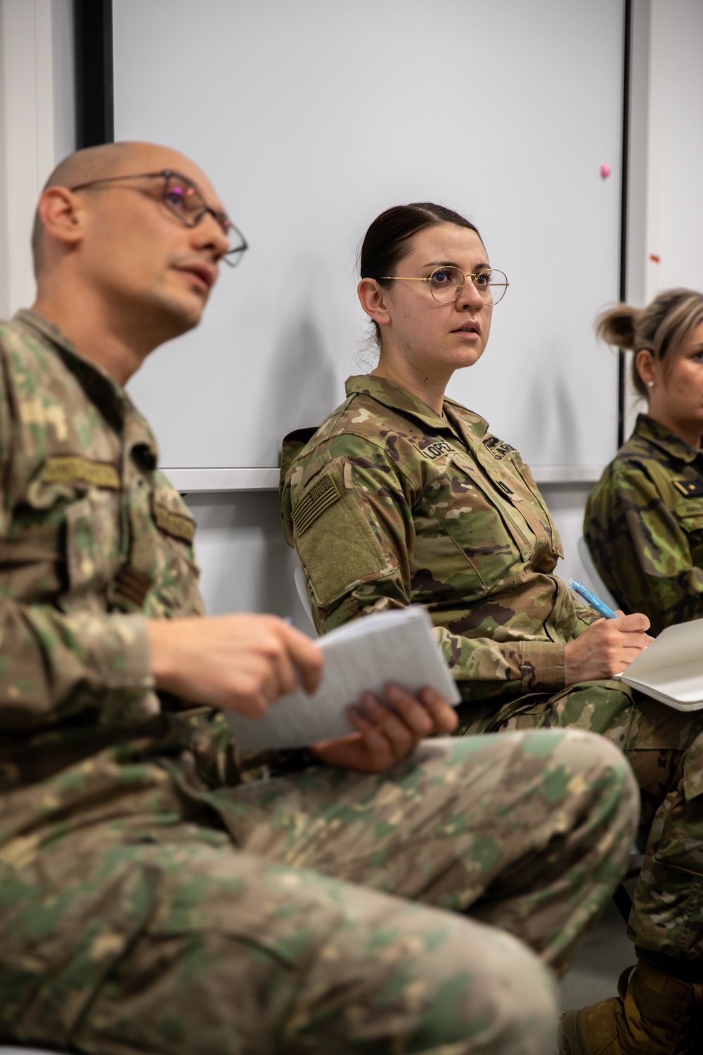 Headquarters Multinational Corps South-East conduct working groups during Loyal Leda 2025