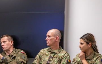 Headquarters Multinational Corps South-East conduct working groups during Loyal Leda 2025