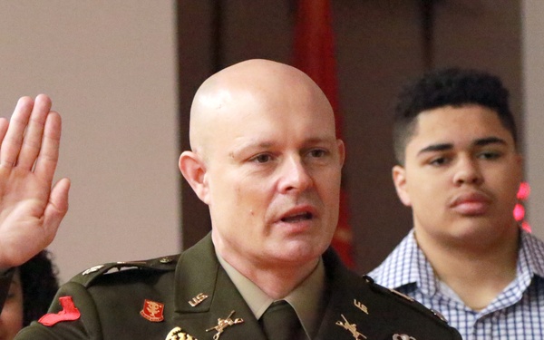 Maj. Justin Cassidy promoted to Lieutenant Colonel