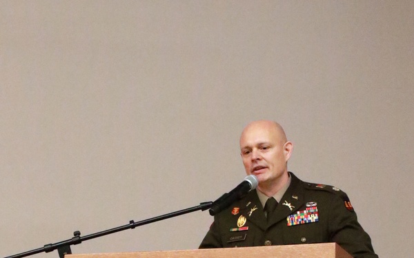 Maj. Justin Cassidy promoted to Lieutenant Colonel