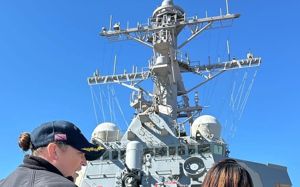 USS Gonzalez Commanding Officer Discusses the Importance of the Navy with Norfolk Public Schools