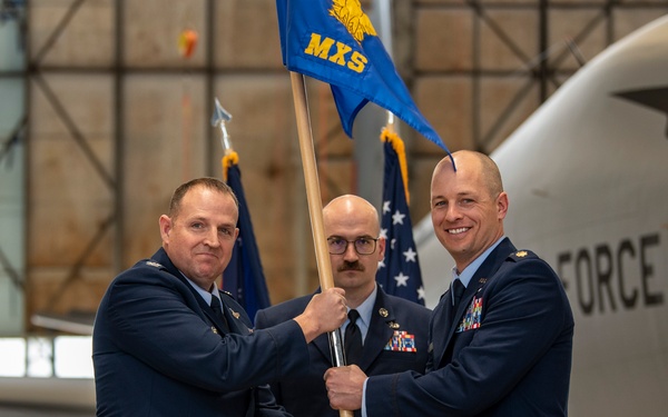 Stollings promotion and assumption of command
