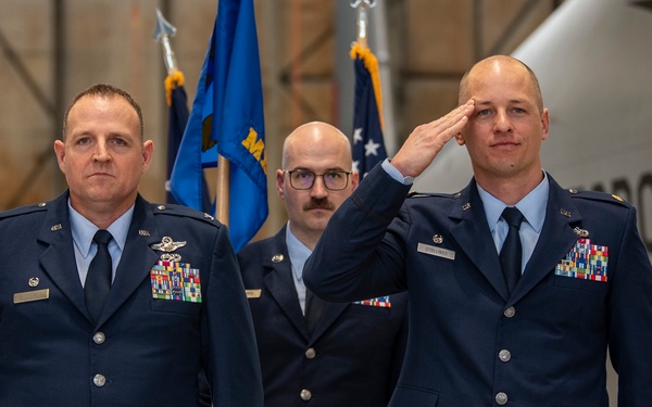 Stollings promotion and assumption of command