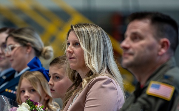 Stollings promotion and assumption of command
