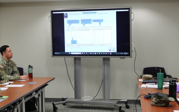 1946th Financial Detachment Executes Manual Disbursement Operations Training