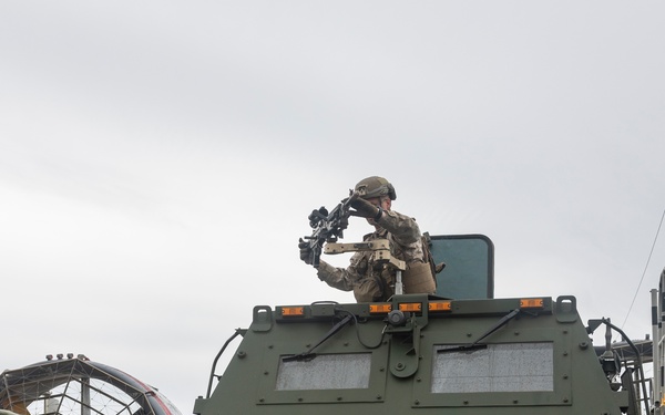 QUART 25.2: Marines and Sailors perform LCAC drills with HIMARS on Red Beach