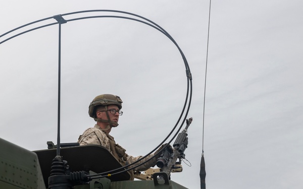 QUART 25.2: Marines and Sailors perform LCAC drills with HIMARS on Red Beach