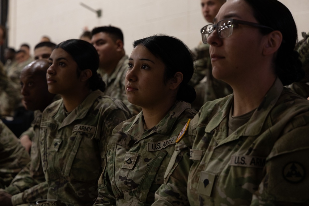 U.S. Soldiers arrive to Fort Bliss to support Southern Border Mission