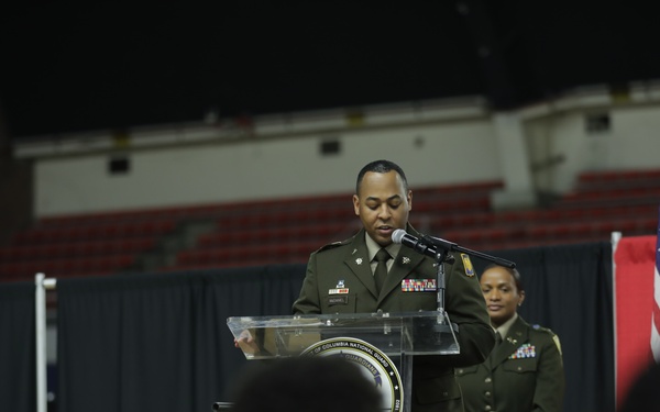 District of Columbia National Guard holds Promotion ceremony for Lt. Col. McDaniel