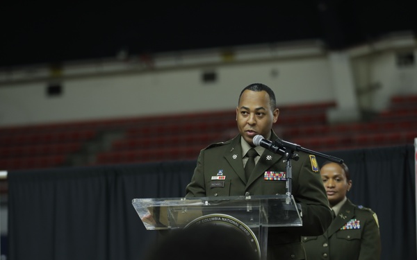 District of Columbia National Guard holds Promotion ceremony for Lt. Col. McDaniel