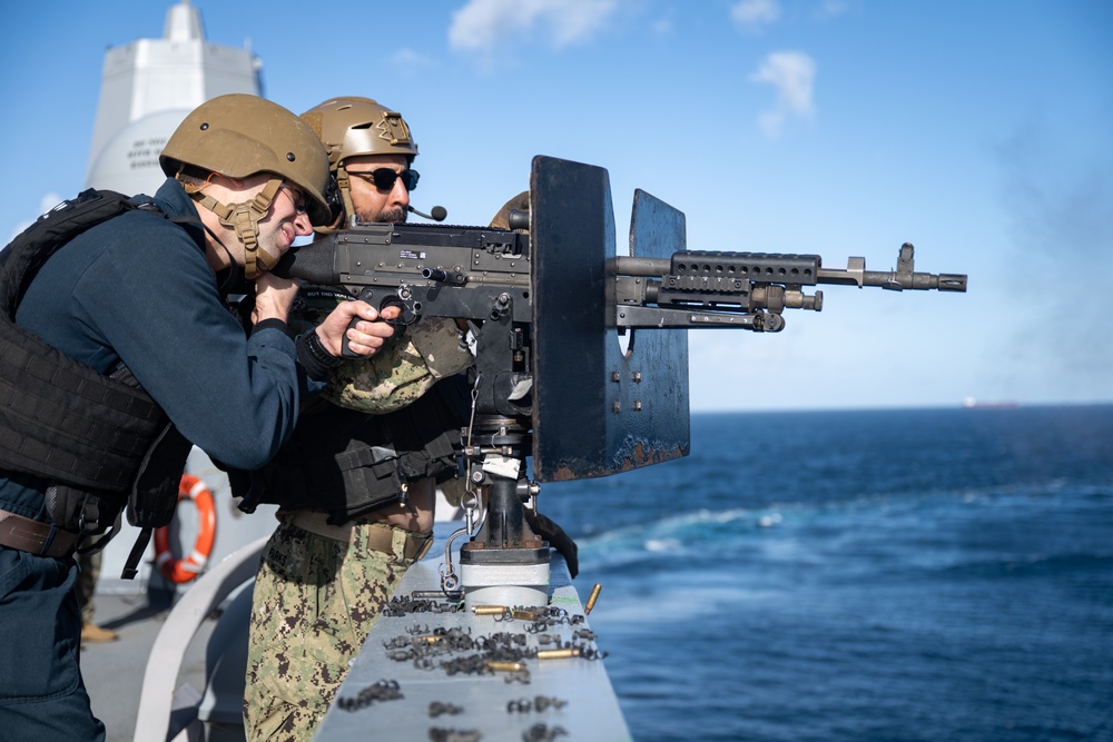 QUART 25.2: Live-fire exercise at sea