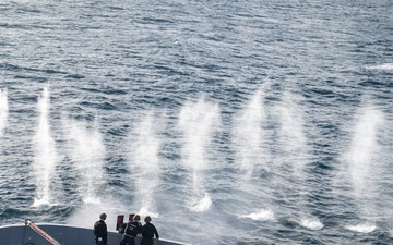 QUART 25.2: Live-fire exercise at sea