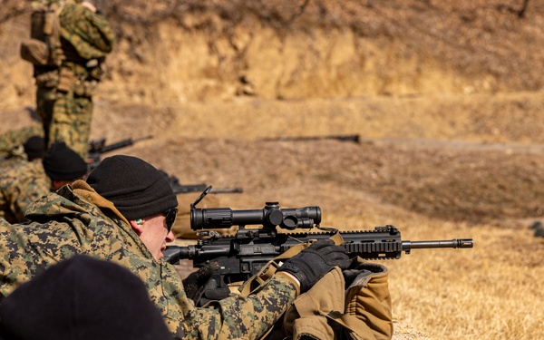 U.S. and Republic of Korea Reconnaissance Marines Conduct a Live Range During KMEP 25.1