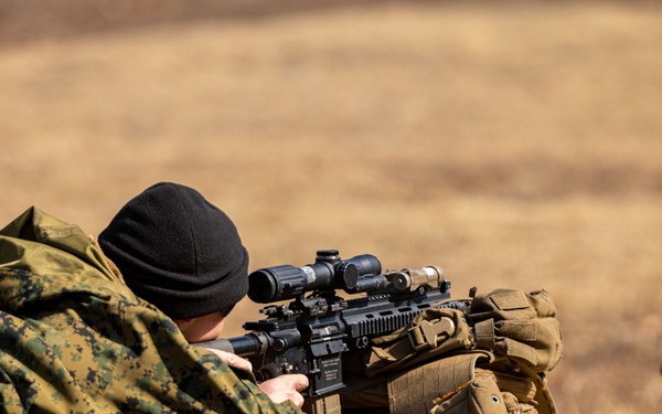 U.S. and Republic of Korea Reconnaissance Marines Conduct a Live Range During KMEP 25.1