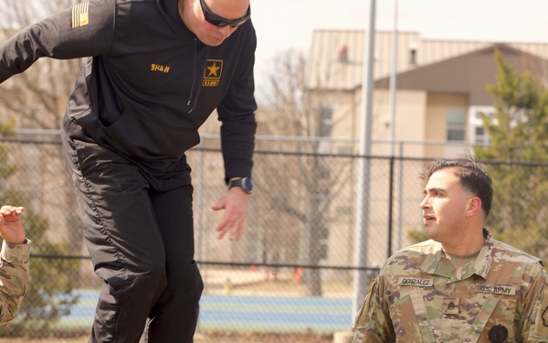 DC National Guard Recruits Take on Confidence-Conditioning Obstacle Course