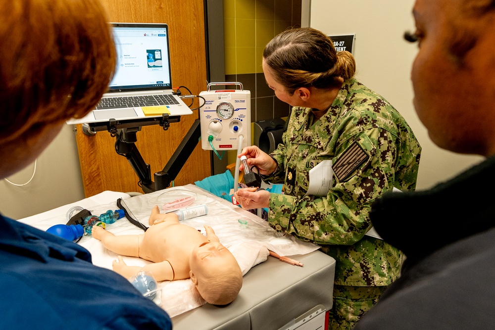 U. S. Naval Hospital Sigonella Enhances Neonatal Resuscitation Training with Launch of Simulator