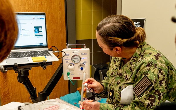 U.S. Navy Medicine Readiness and Training Command/U. S. Naval Hospital Sigonella Enhances Neonatal Resuscitation Training with Launch of Simulator