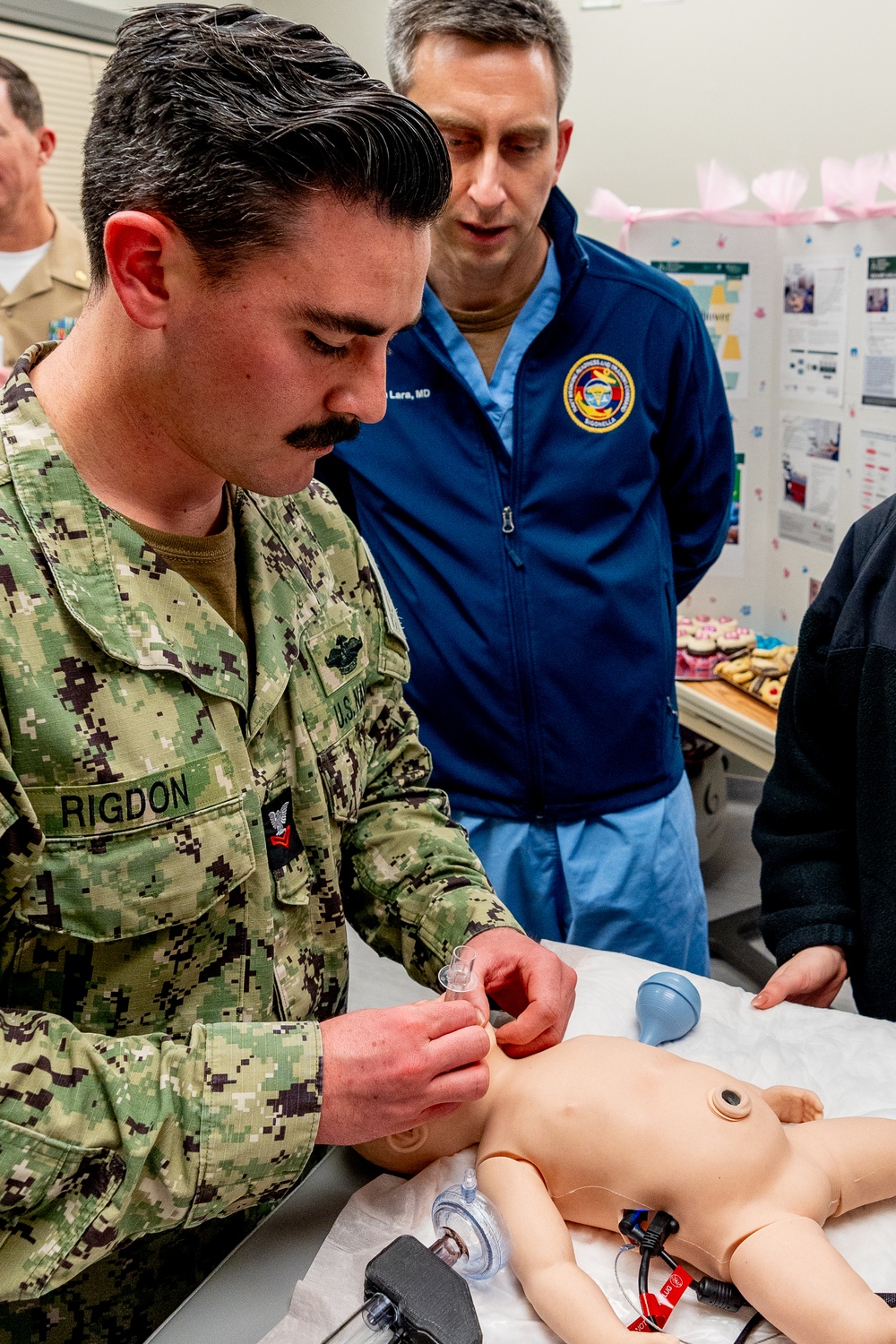 U. S. Naval Hospital Sigonella Enhances Neonatal Resuscitation Training with Launch of Simulator