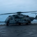 CH-53E Super Stallion flight operations at sea during QUART 25.2