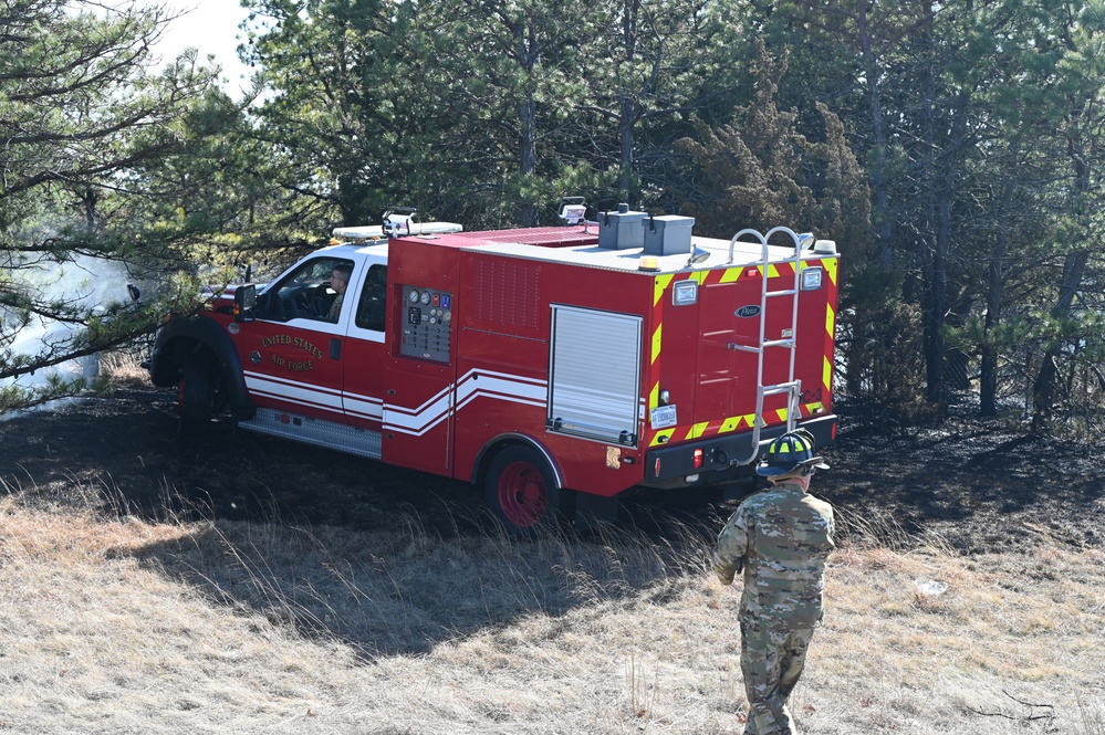 New York National Guard and over 80 Fire Departments fight Pine Barrens Fire