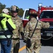 New York National Guard and over 80 Fire Departments fight Pine Barrens Fire