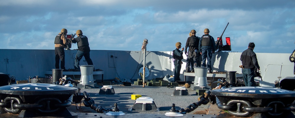 QUART 25.2: Joint live-fire exercise aboard USS Somerset (LPD 25)