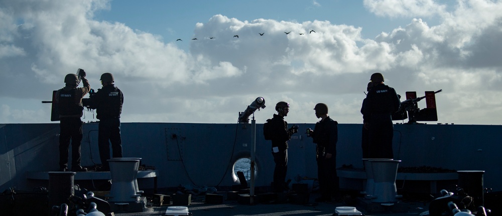 QUART 25.2: Joint live-fire exercise aboard USS Somerset (LPD 25)